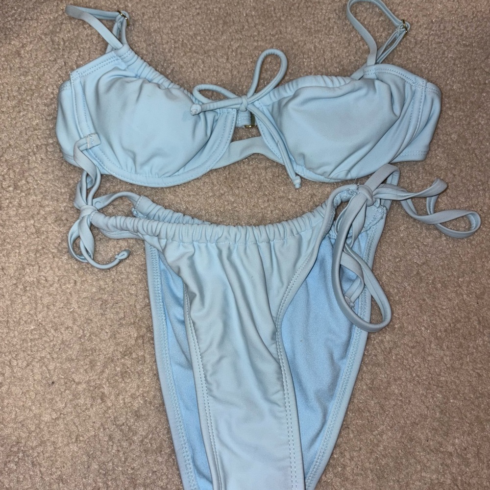 Xhilaration Sky Blue Bikini Set
